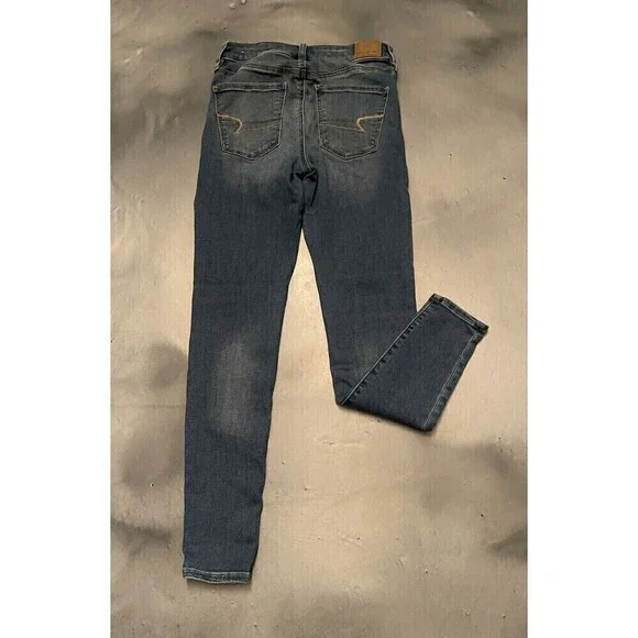 American Eagle Women’s Jeans Next Level Stretch High Rise Jegging Size 4 Regular - Picture 2 of 7